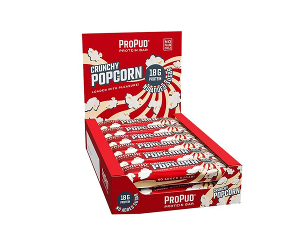 ProPud - Protein Bar, 55gx12stk Crunchy Popcorn