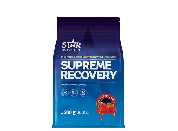 Star Nutrition - Supreme Recovery 1,5 kg - Strawberry