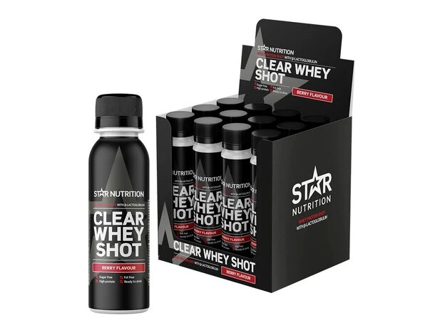 Star Nutrition - Clear Whey Protein Shot 12 X 100 ml - Citrus