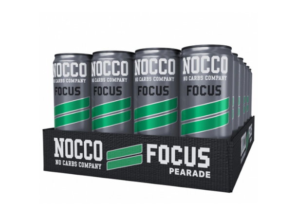 NOCCO Focus, 330ml x 24stk, Pearade 330ml x 24stk, Pearade