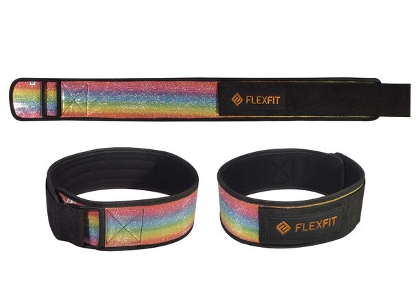 FlexFit Competition - Rainbow Black Edt XXS
