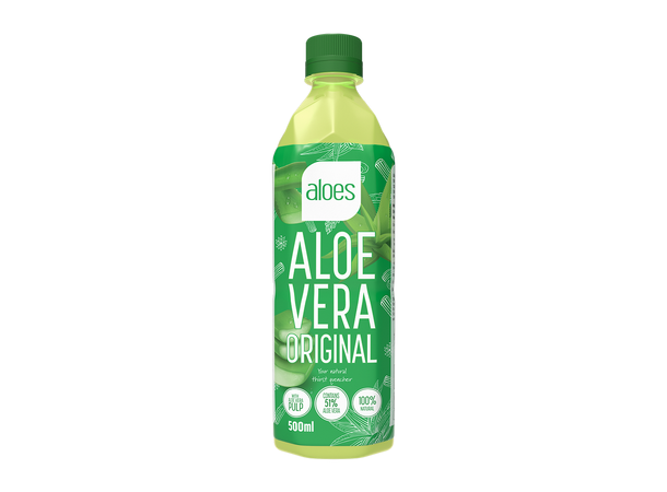 Aloes - Aloe Vera, 500ml x 12stk Original