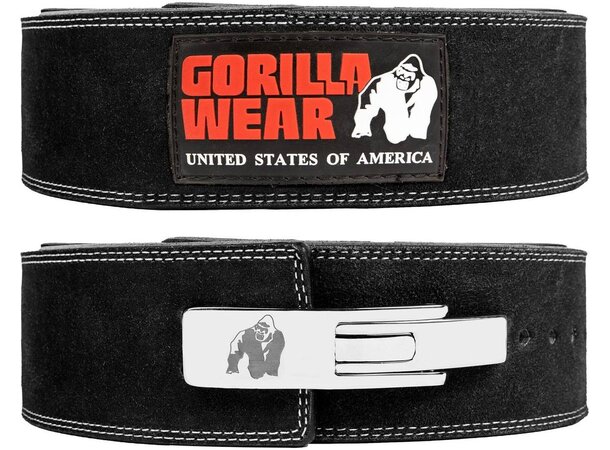 Gorilla Wear Leather Lever Belt