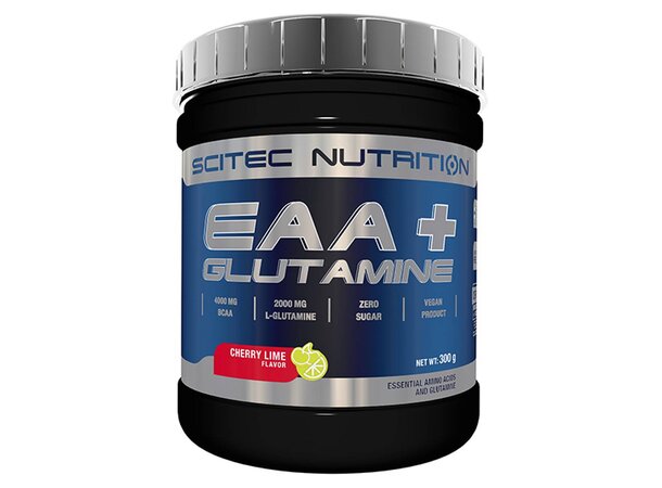Scitec Nutrition - EAA + Glutamine 300 g, Cherry Lime