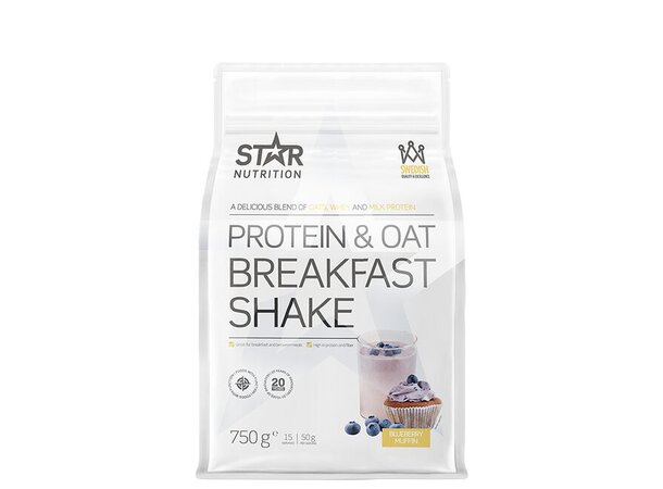 Star - Protein & Oat Breakfast Shake 750 g - Apple/Cinnamon