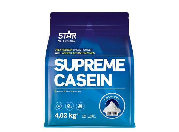 Star Nutrition - Supreme Casein, 4020 g Unflavoured