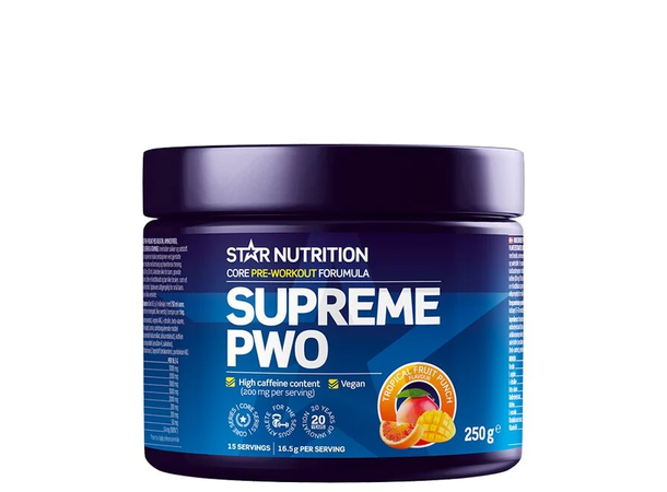 Star Nutrition - Supreme PWO 250 g Tropical Fruit Punch