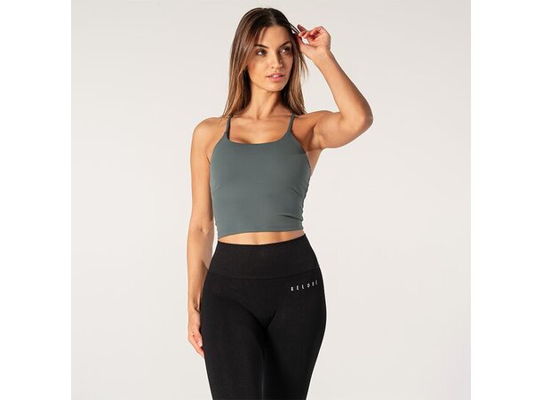 Relode Core Singlet Top, Teal Green XS