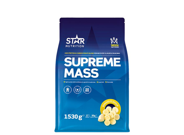 Star Nutrition - Supreme Mass, 1530 g Banana