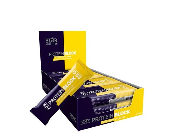 Star Nutrition - 12 X Protein Block 60 g - Soft Banana