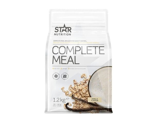 Star Nutrition - Complete Meal, 1,2 kg Vanilla