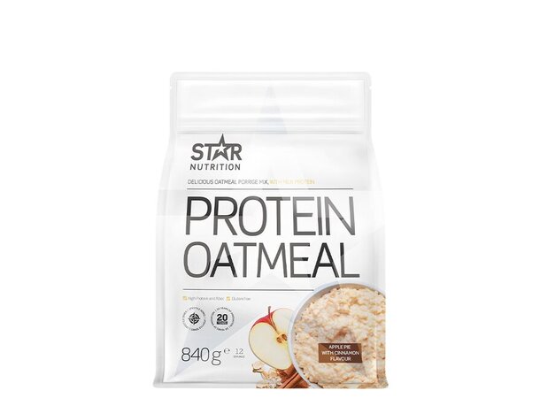 Star Nutrition - Protein Oatmeal, 840g Apple/Cinnamon