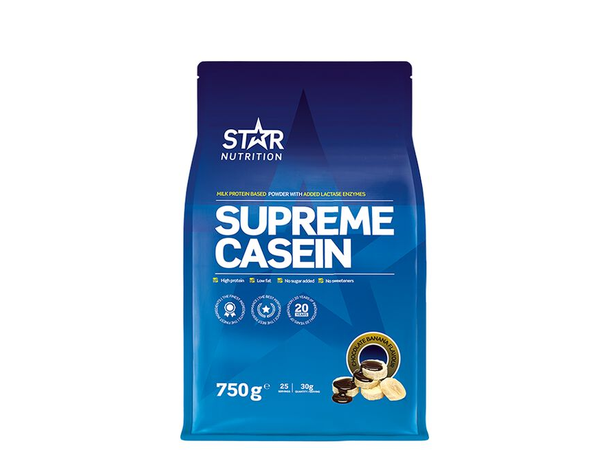 Star Nutrition - Supreme Casein, 750g Chocolate Banana