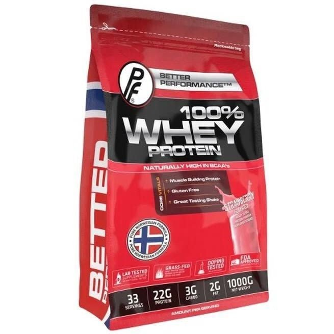 3 x 1kg med 100% Whey fra Proteinfabrikken! - Flexfit