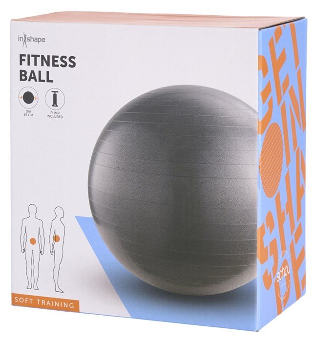 Fitnessball 65CM - leveres med pumpe - Flexfit