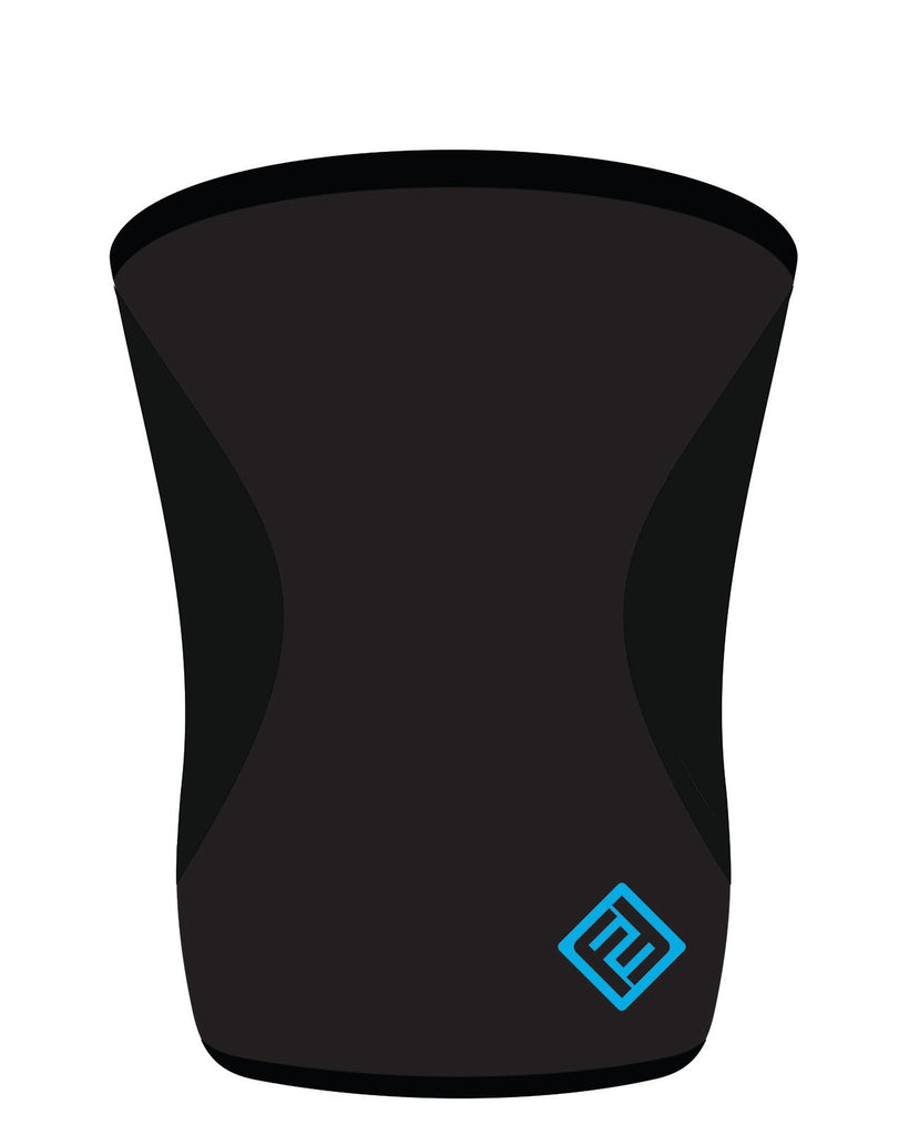 FlexFit Knee Sleeves Elite - Black/Blue 5mm (Par) - Flexfit