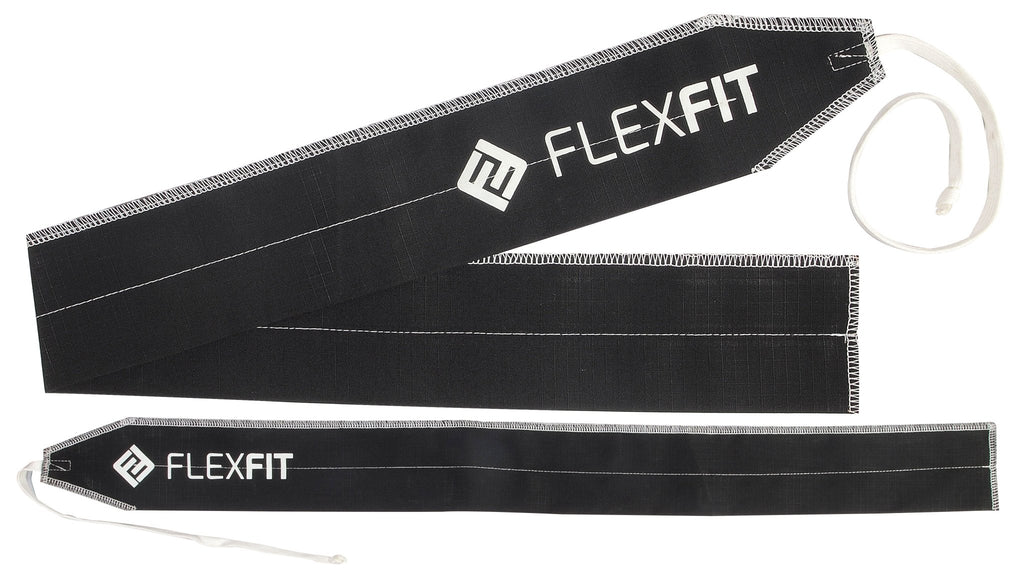 FlexFit Strength Wraps - Black/White - Flexfit