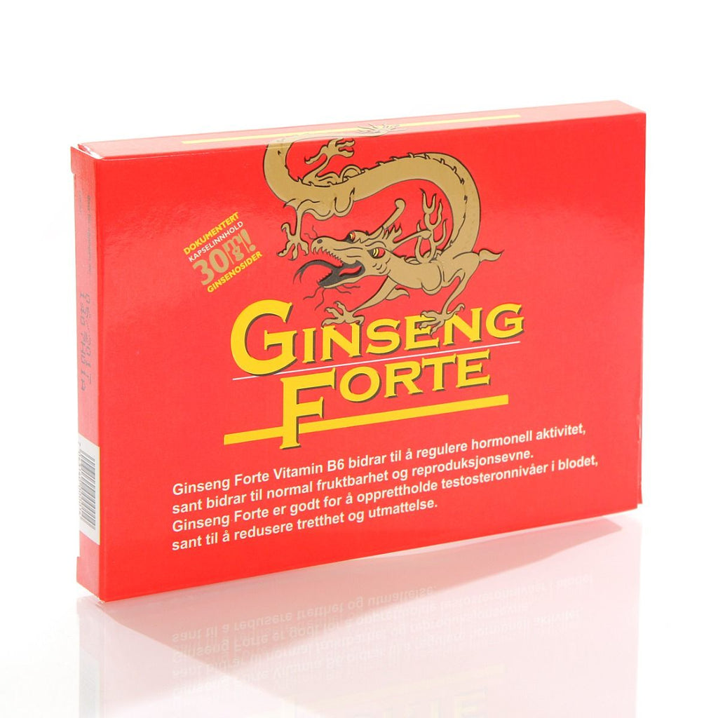 Ginseng Forte - 30 kapsler - Flexfit