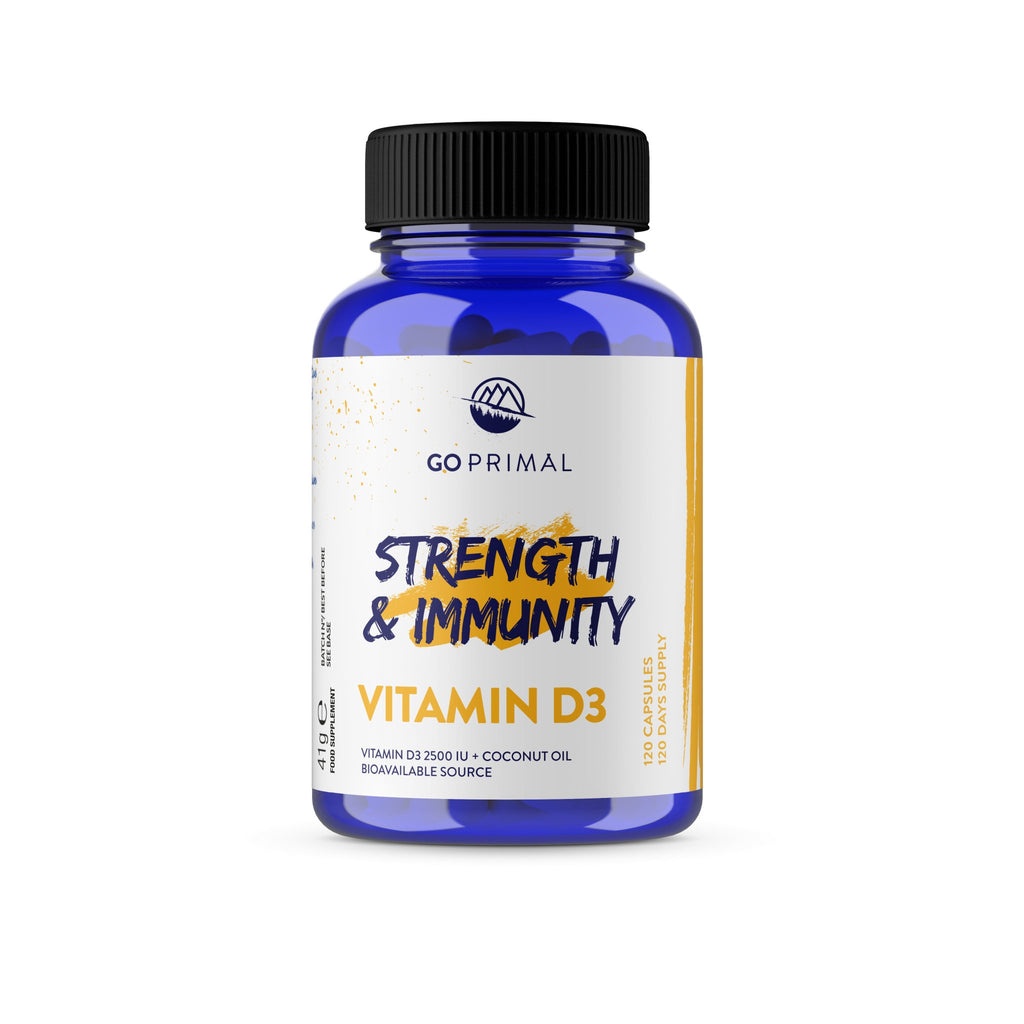 GoPrimal - Strength & Immunity (D3 2500IE / 62,5µg) - Flexfit