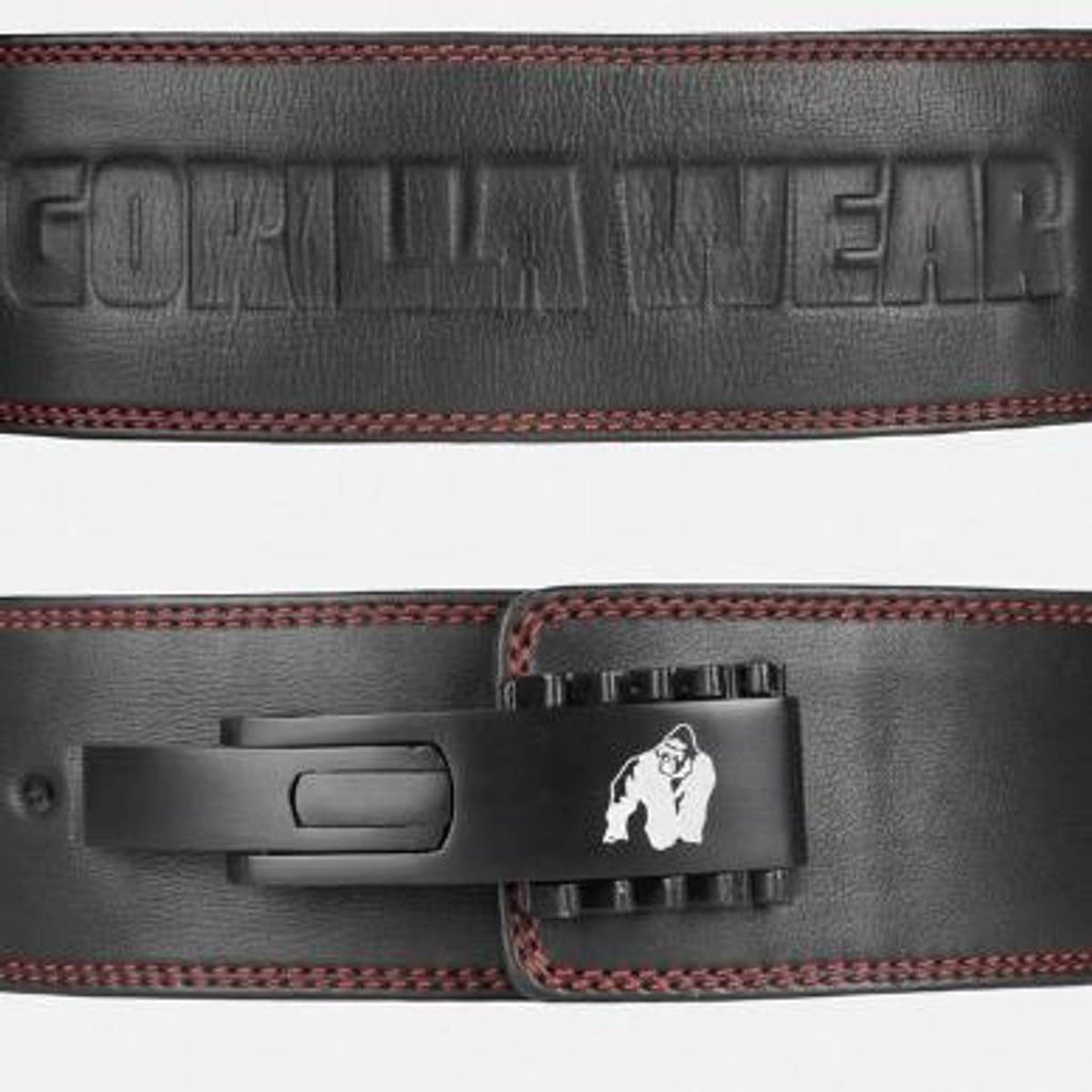 Gorilla Wear - 10 cm Premium Leather - Flexfit