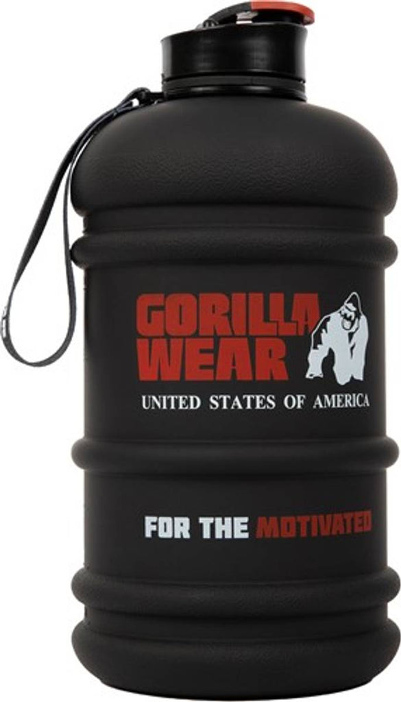 Gorilla Wear - Water Jug 2.2L, Black - Flexfit