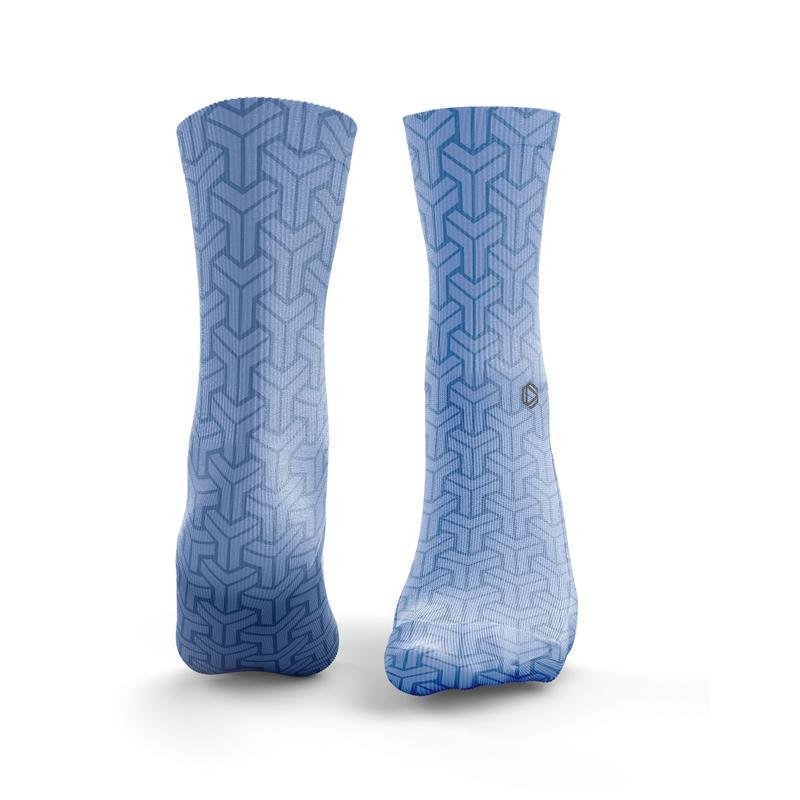 Hexxee Mens - Tri Pattern (Blue) - Flexfit