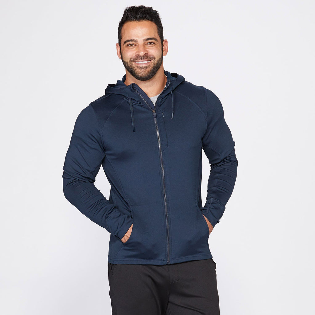 HYLETE Flexion II Jacket (Heather Navy) - Flexfit