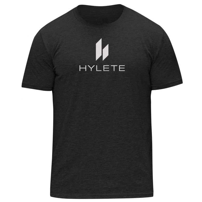 HYLETE Stacked tri - blend crew (Vintage Black/Nickel) - Flexfit