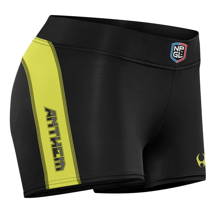 HYLETE Womens Baltimore Anthem Altium II Short (Black/BA) - Flexfit