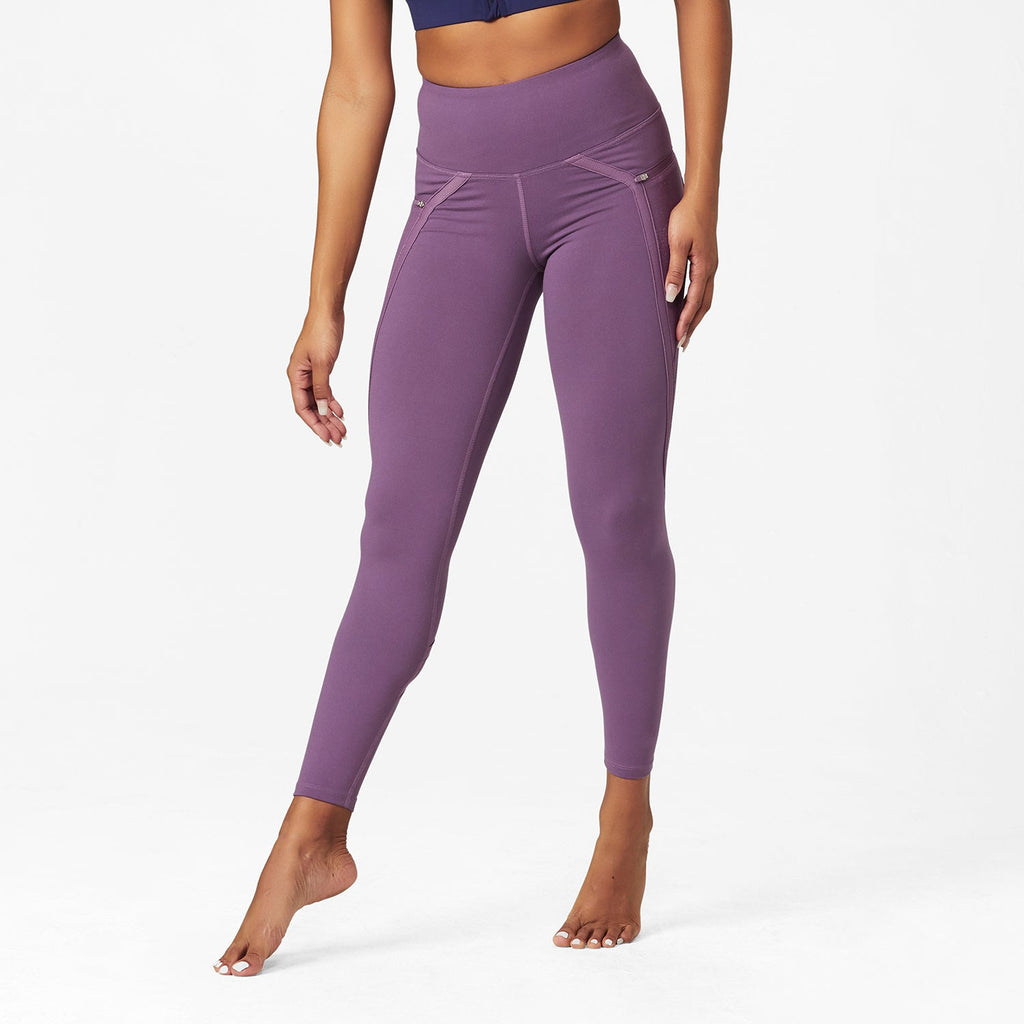 HYLETE Womens Nimbus High Waist Tight (Orchid) - Flexfit