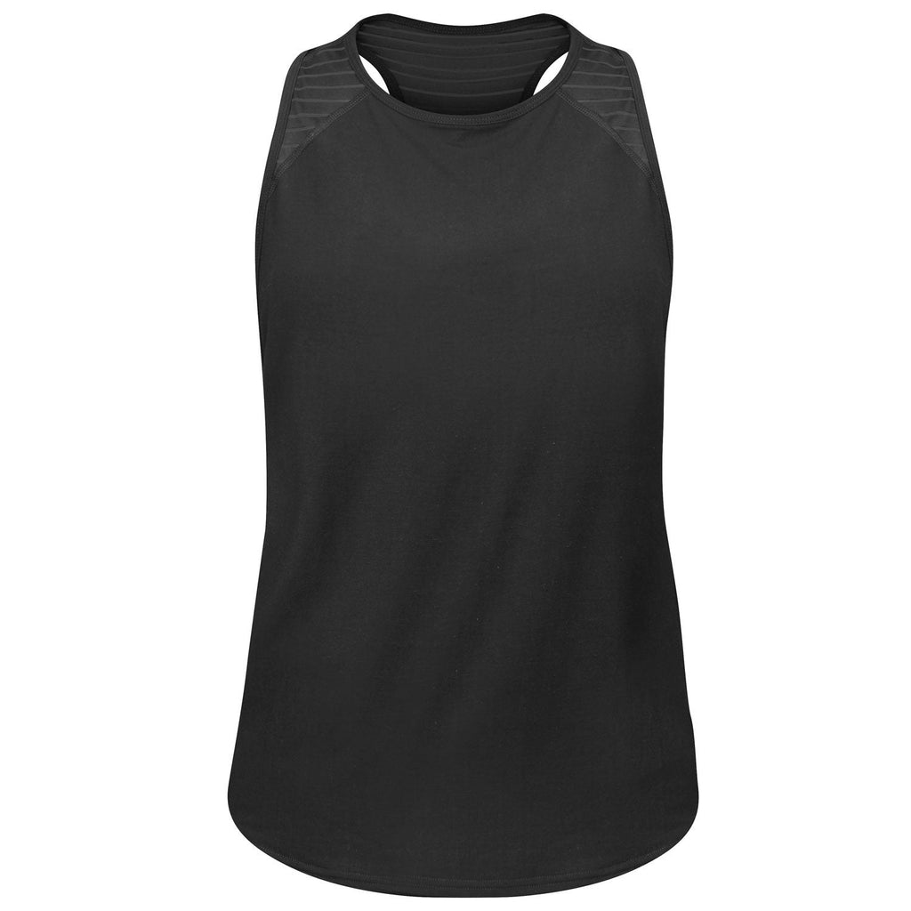 HYLETE Womens Trace Tank (Black/Black) - Flexfit