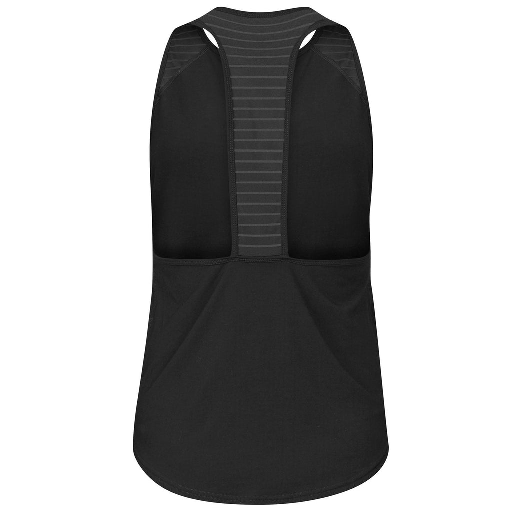 HYLETE Womens Trace Tank (Black/Black) - Flexfit