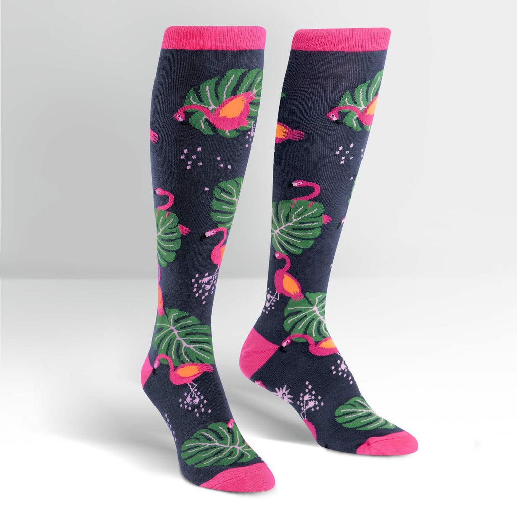 Knee High Funky - Flamingo - Flexfit