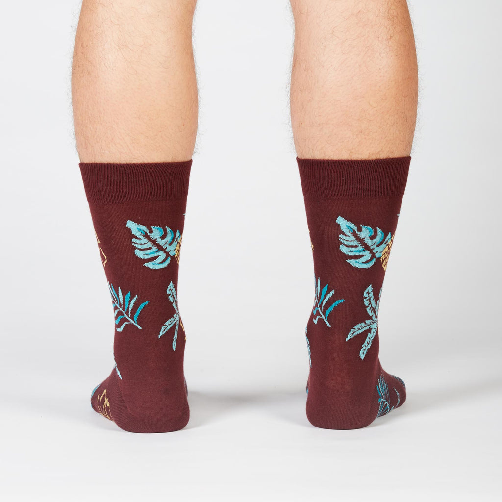 Mens Crew - Hawaiian Sock Day - Flexfit