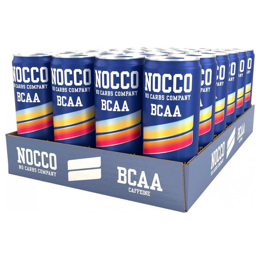 NOCCO BCAA, 330ml x 24stk, Sunny Soda - Flexfit