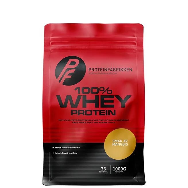 Proteinfabrikken 100% Whey Protein, 1kg - Flexfit