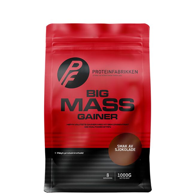 Proteinfabrikken Big Mass Gainer, 1kg - Flexfit