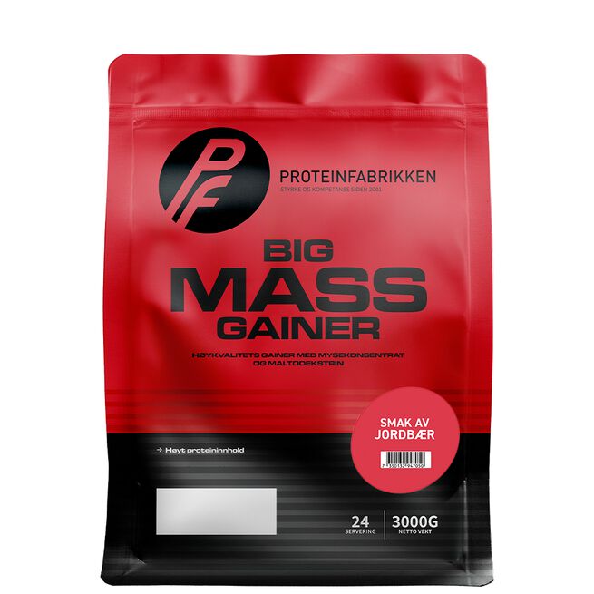 Proteinfabrikken Big Mass Gainer, 3kg - Flexfit