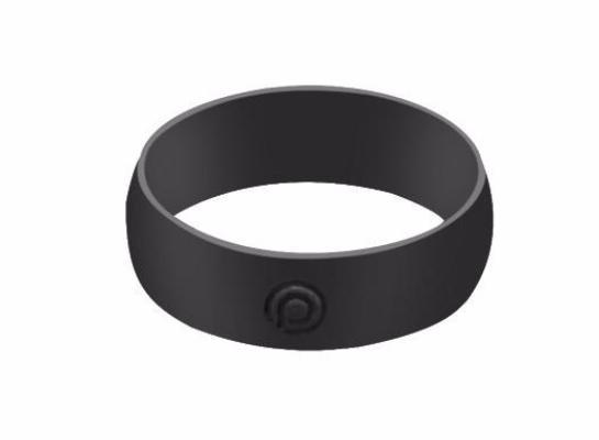 Pyrkiä - Black Thin Silicone Ring (6mm) - Flexfit