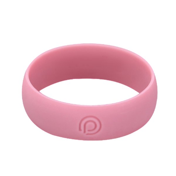 Pyrkiä - Rose Wide Silicone Ring (8mm) - Flexfit