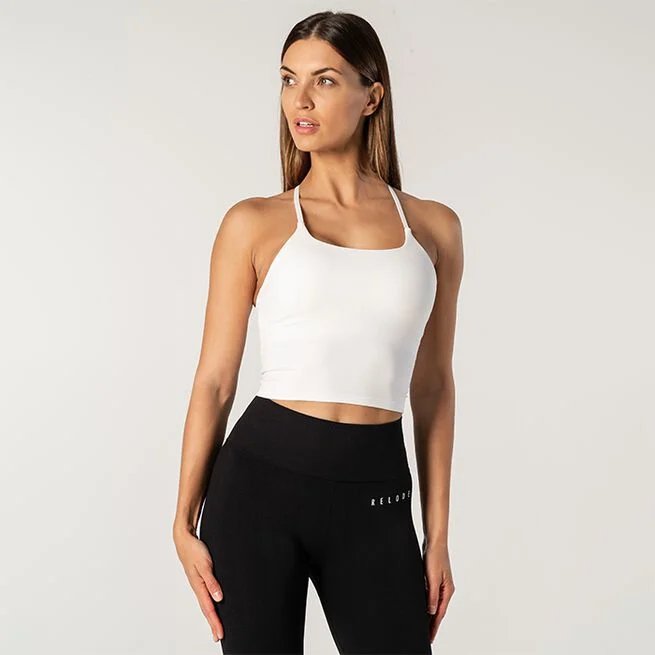 Relode Core Singlet Top, White - Flexfit