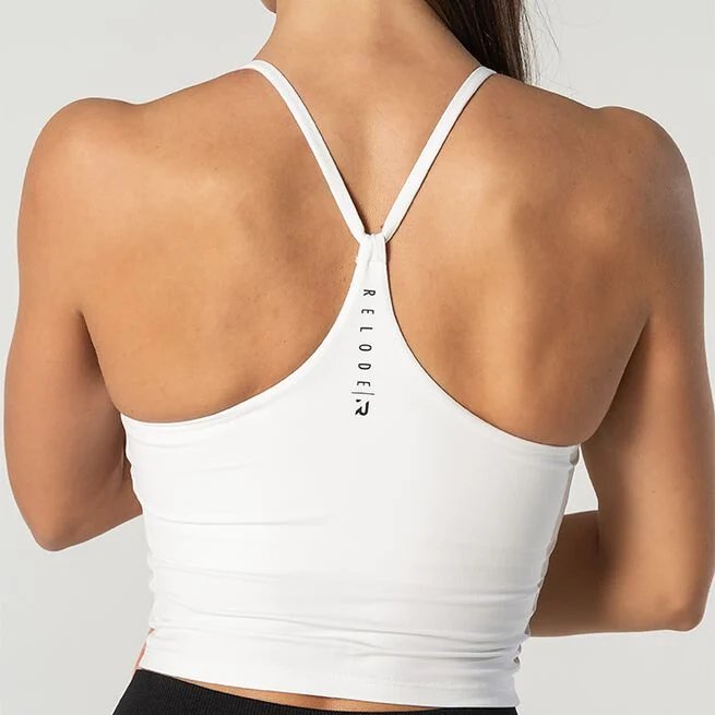 Relode Core Singlet Top, White - Flexfit