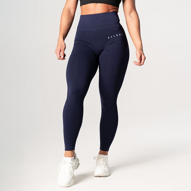 Relode Tights Slipstream, Navy Blue - Flexfit