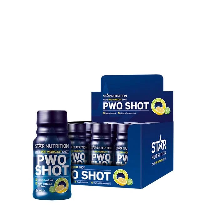 Star Nutrition - 12 X PWO Shot, 60 ml - Flexfit