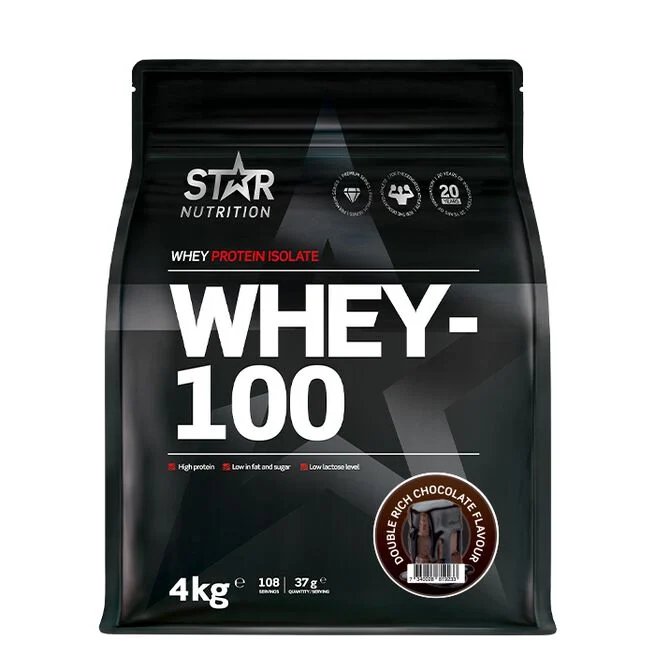 Star Nutrition - Whey - 100 Myseprotein, 4000g - Flexfit