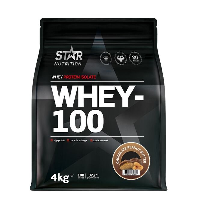 Star Nutrition - Whey - 100 Myseprotein, 4000g - Flexfit