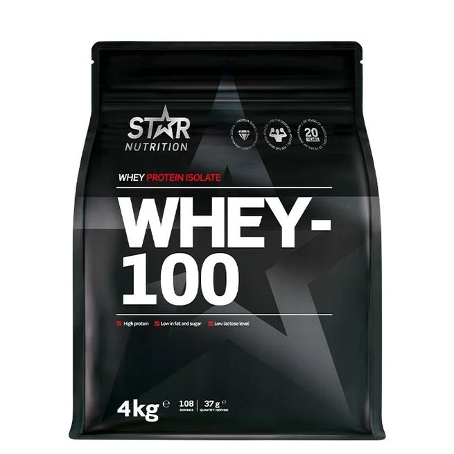 Star Nutrition - Whey - 100 Myseprotein, 4000g - Flexfit