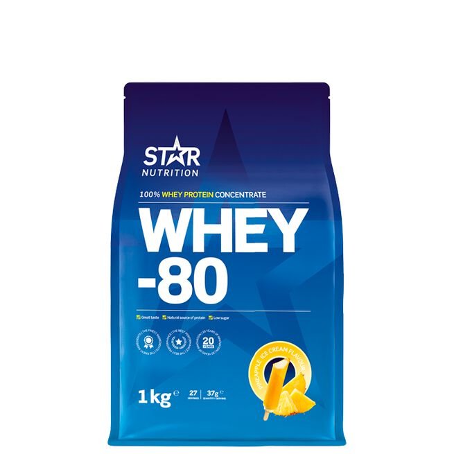 Star Nutrition - Whey - 80 Myseprotein 1kg - Flexfit