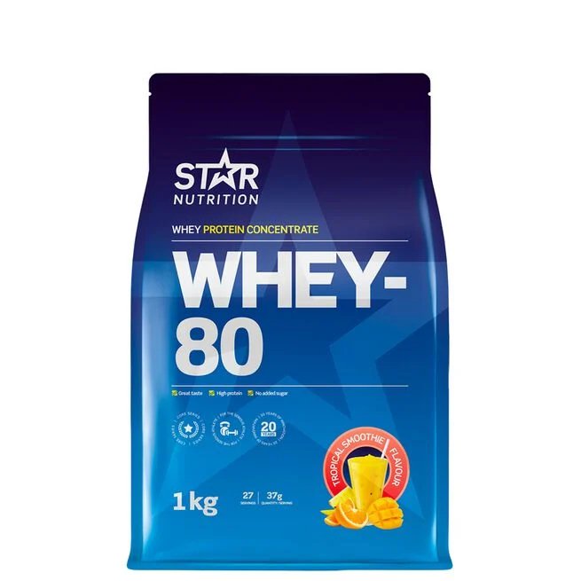 Star Nutrition - Whey - 80 Myseprotein 1kg - Flexfit