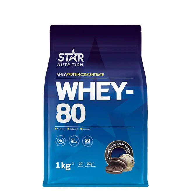 Star Nutrition - Whey - 80 Myseprotein 1kg - Flexfit